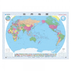 2023版 1:2600万世界地图（挂图）1．38m*0.98m
